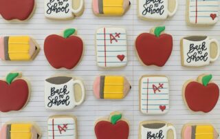 Sweet Adventures Cookies - Back to School